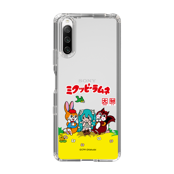 スリムプロテクションケース［ 初音ミク×クッピーラムネ - パッケージ - クリア ］