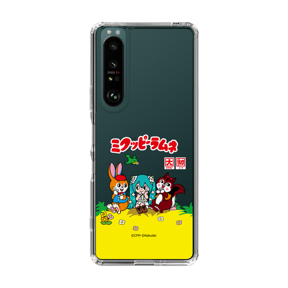 スリムプロテクションケース［ 初音ミク×クッピーラムネ - パッケージ - クリア ］