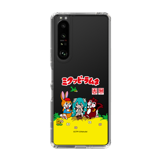 スリムプロテクションケース［ 初音ミク×クッピーラムネ - パッケージ - クリア ］