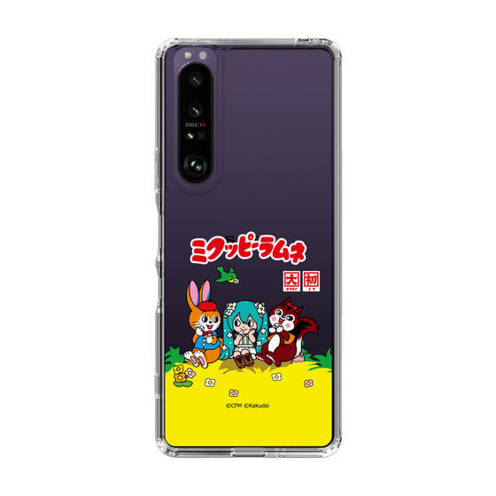 スリムプロテクションケース［ 初音ミク×クッピーラムネ - パッケージ - クリア ］