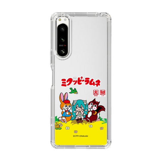 スリムプロテクションケース［ 初音ミク×クッピーラムネ - パッケージ - クリア ］