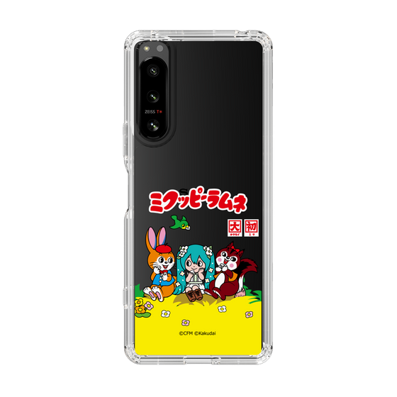 スリムプロテクションケース［ 初音ミク×クッピーラムネ - パッケージ - クリア ］