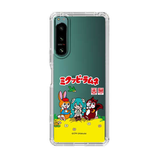 スリムプロテクションケース［ 初音ミク×クッピーラムネ - パッケージ - クリア ］