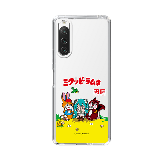 スリムプロテクションケース［ 初音ミク×クッピーラムネ - パッケージ - クリア ］