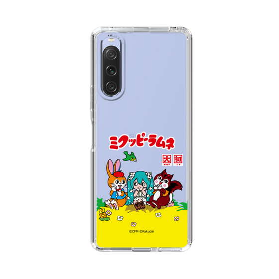 スリムプロテクションケース［ 初音ミク×クッピーラムネ - パッケージ - クリア ］