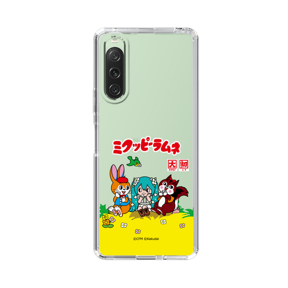 スリムプロテクションケース［ 初音ミク×クッピーラムネ - パッケージ - クリア ］