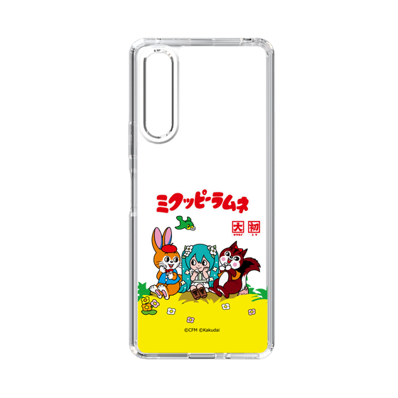 スリムプロテクションケース［ 初音ミク×クッピーラムネ - パッケージ - クリア ］