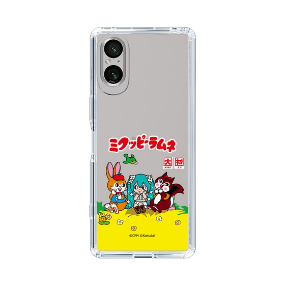 スリムプロテクションケース［ 初音ミク×クッピーラムネ - パッケージ - クリア ］