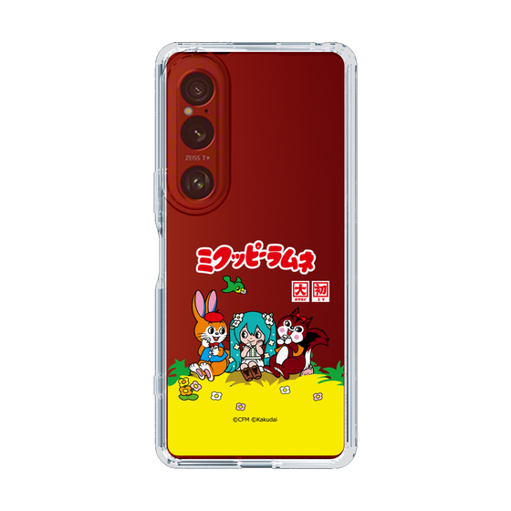 スリムプロテクションケース［ 初音ミク×クッピーラムネ - パッケージ - クリア ］