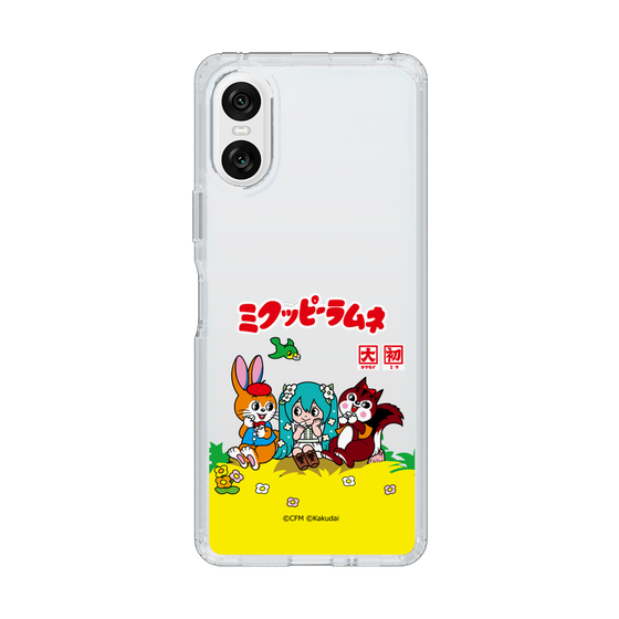スリムプロテクションケース［ 初音ミク×クッピーラムネ - パッケージ - クリア ］