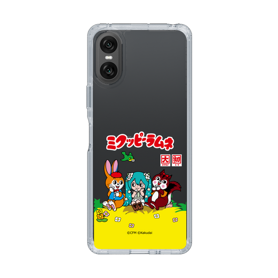 スリムプロテクションケース［ 初音ミク×クッピーラムネ - パッケージ - クリア ］