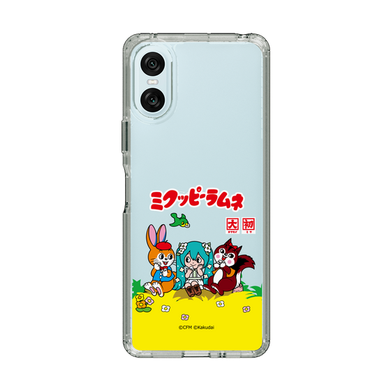 スリムプロテクションケース［ 初音ミク×クッピーラムネ - パッケージ - クリア ］