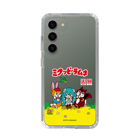 スリムプロテクションケース［ 初音ミク×クッピーラムネ - パッケージ - クリア ］