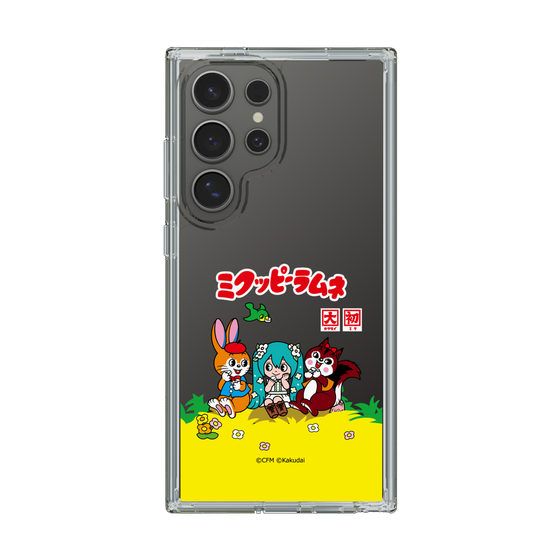 スリムプロテクションケース［ 初音ミク×クッピーラムネ - パッケージ - クリア ］