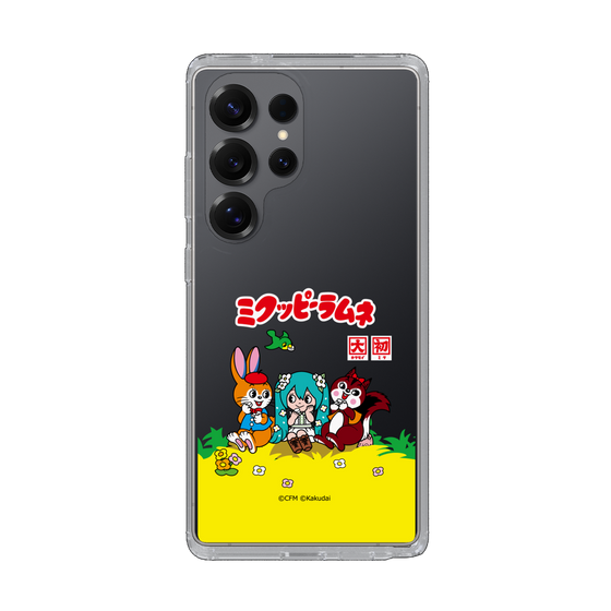 スリムプロテクションケース［ 初音ミク×クッピーラムネ - パッケージ - クリア ］