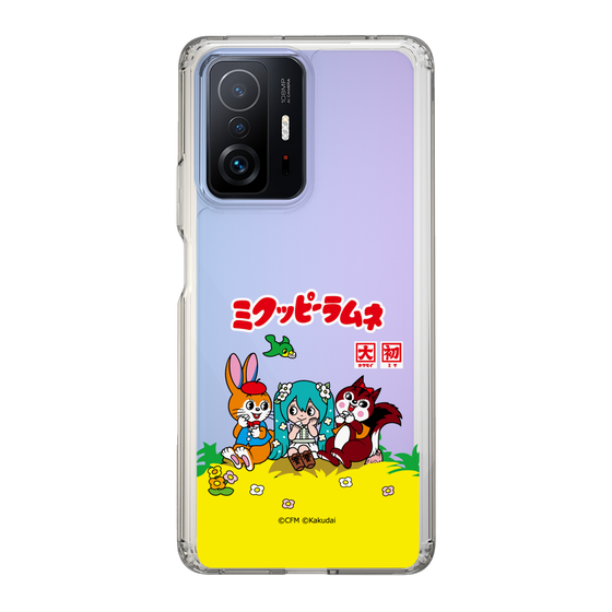 スリムプロテクションケース［ 初音ミク×クッピーラムネ - パッケージ - クリア ］