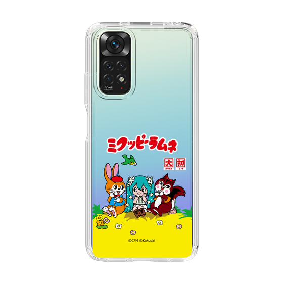 スリムプロテクションケース［ 初音ミク×クッピーラムネ - パッケージ - クリア ］