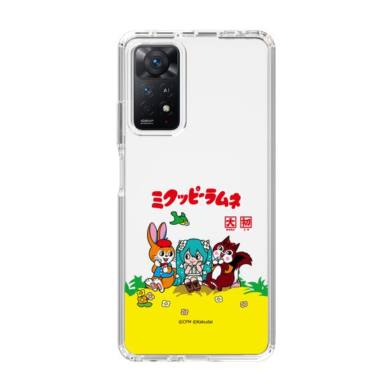 スリムプロテクションケース［ 初音ミク×クッピーラムネ - パッケージ - クリア ］