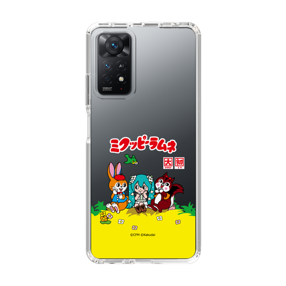 スリムプロテクションケース［ 初音ミク×クッピーラムネ - パッケージ - クリア ］