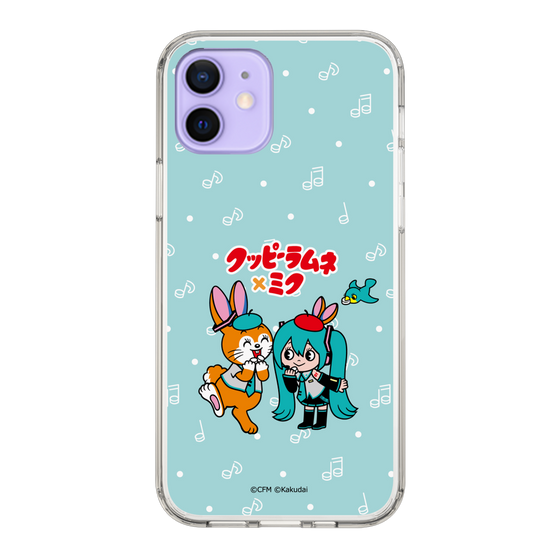 スリムプロテクションケース［ 初音ミク×クッピーラムネ - 初音ミク×クッピー - デフォルメイラスト ］