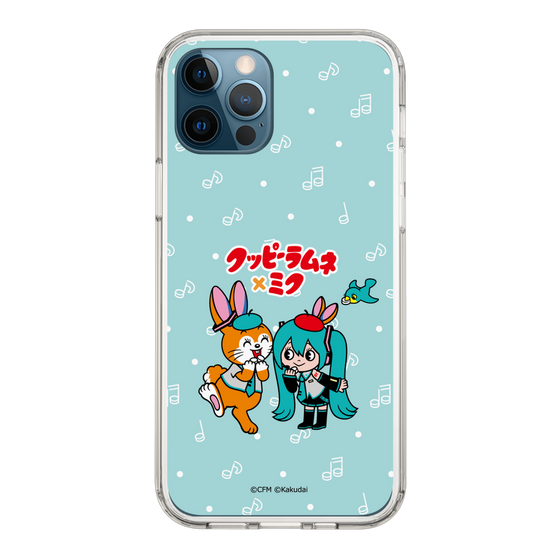スリムプロテクションケース［ 初音ミク×クッピーラムネ - 初音ミク×クッピー - デフォルメイラスト ］