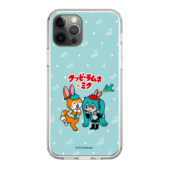 スリムプロテクションケース［ 初音ミク×クッピーラムネ - 初音ミク×クッピー - デフォルメイラスト ］