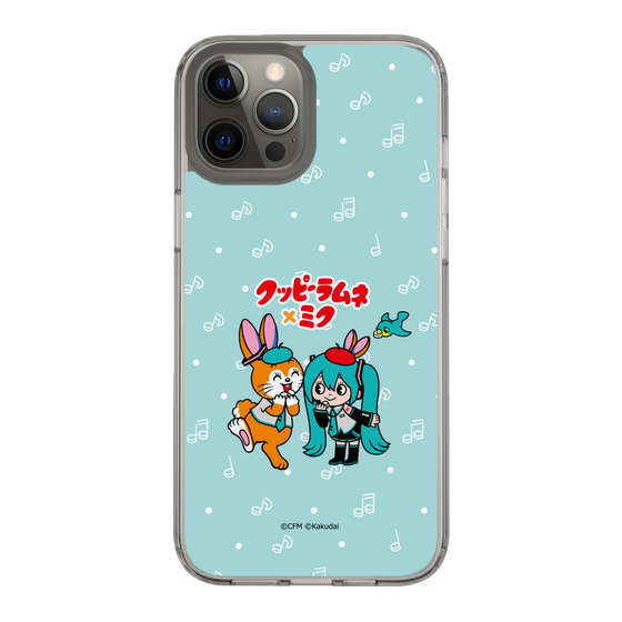 スリムプロテクションケース［ 初音ミク×クッピーラムネ - 初音ミク×クッピー - デフォルメイラスト ］