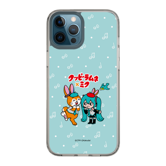 スリムプロテクションケース［ 初音ミク×クッピーラムネ - 初音ミク×クッピー - デフォルメイラスト ］