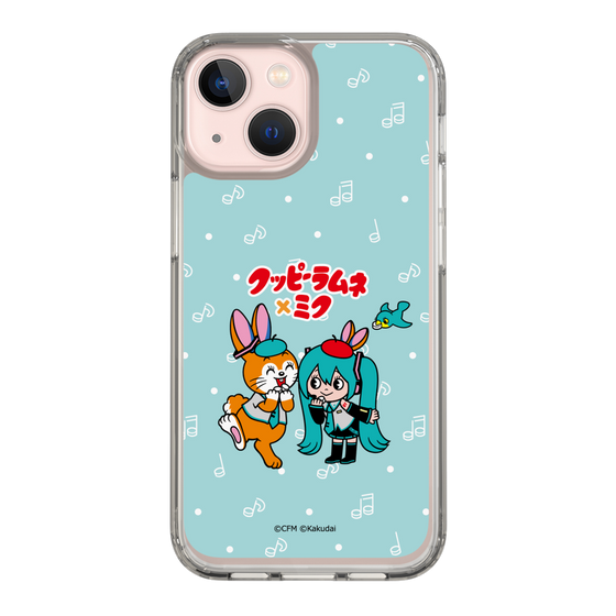 スリムプロテクションケース［ 初音ミク×クッピーラムネ - 初音ミク×クッピー - デフォルメイラスト ］