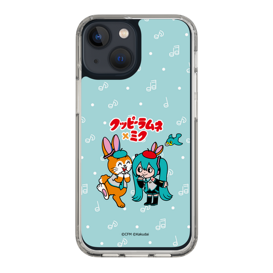 スリムプロテクションケース［ 初音ミク×クッピーラムネ - 初音ミク×クッピー - デフォルメイラスト ］