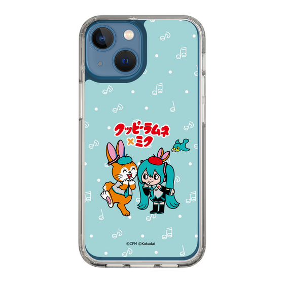 スリムプロテクションケース［ 初音ミク×クッピーラムネ - 初音ミク×クッピー - デフォルメイラスト ］
