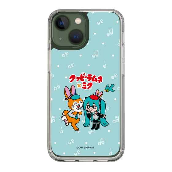 スリムプロテクションケース［ 初音ミク×クッピーラムネ - 初音ミク×クッピー - デフォルメイラスト ］