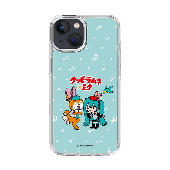 スリムプロテクションケース［ 初音ミク×クッピーラムネ - 初音ミク×クッピー - デフォルメイラスト ］