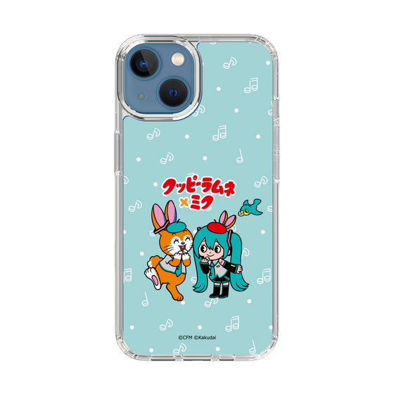 スリムプロテクションケース［ 初音ミク×クッピーラムネ - 初音ミク×クッピー - デフォルメイラスト ］