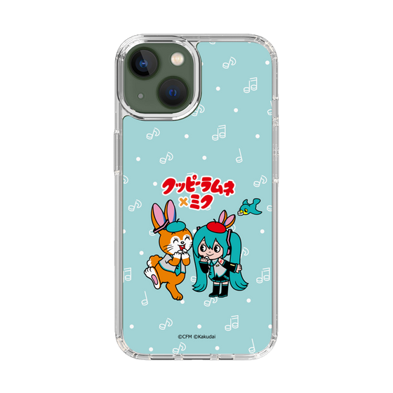 スリムプロテクションケース［ 初音ミク×クッピーラムネ - 初音ミク×クッピー - デフォルメイラスト ］
