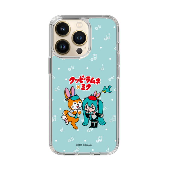 スリムプロテクションケース［ 初音ミク×クッピーラムネ - 初音ミク×クッピー - デフォルメイラスト ］