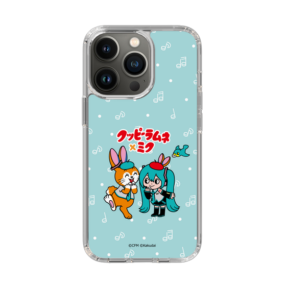スリムプロテクションケース［ 初音ミク×クッピーラムネ - 初音ミク×クッピー - デフォルメイラスト ］