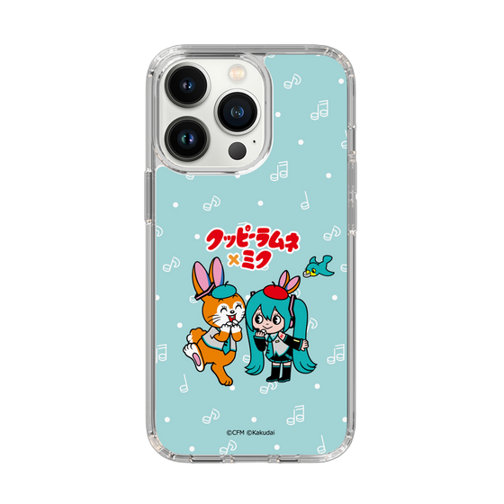 スリムプロテクションケース［ 初音ミク×クッピーラムネ - 初音ミク×クッピー - デフォルメイラスト ］