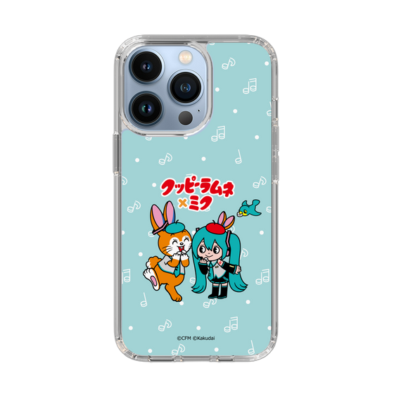 スリムプロテクションケース［ 初音ミク×クッピーラムネ - 初音ミク×クッピー - デフォルメイラスト ］