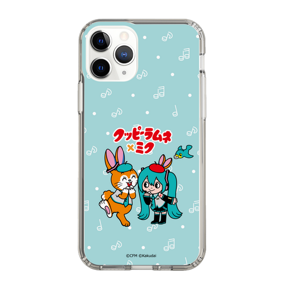 スリムプロテクションケース［ 初音ミク×クッピーラムネ - 初音ミク×クッピー - デフォルメイラスト ］