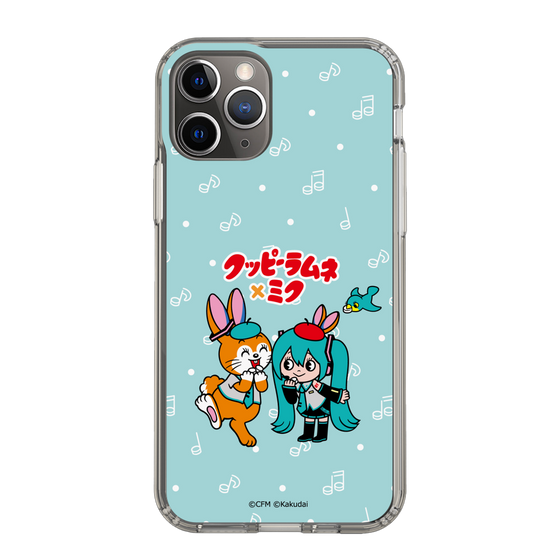 スリムプロテクションケース［ 初音ミク×クッピーラムネ - 初音ミク×クッピー - デフォルメイラスト ］