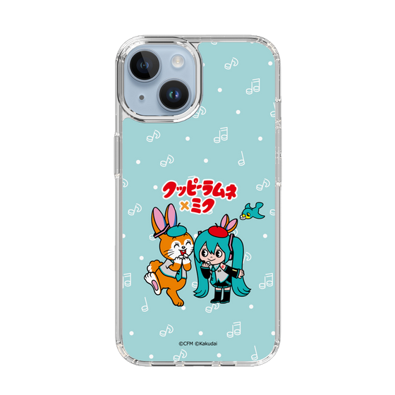 スリムプロテクションケース［ 初音ミク×クッピーラムネ - 初音ミク×クッピー - デフォルメイラスト ］