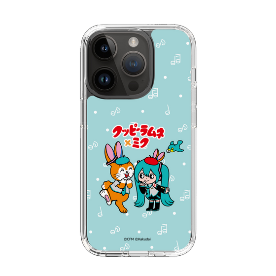 スリムプロテクションケース［ 初音ミク×クッピーラムネ - 初音ミク×クッピー - デフォルメイラスト ］