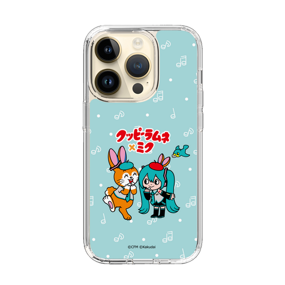スリムプロテクションケース［ 初音ミク×クッピーラムネ - 初音ミク×クッピー - デフォルメイラスト ］