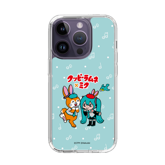 スリムプロテクションケース［ 初音ミク×クッピーラムネ - 初音ミク×クッピー - デフォルメイラスト ］