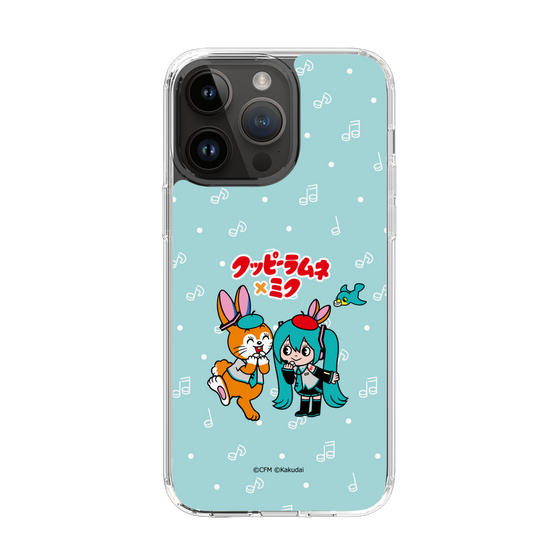 スリムプロテクションケース［ 初音ミク×クッピーラムネ - 初音ミク×クッピー - デフォルメイラスト ］