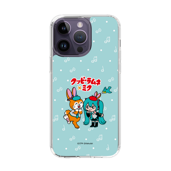 スリムプロテクションケース［ 初音ミク×クッピーラムネ - 初音ミク×クッピー - デフォルメイラスト ］