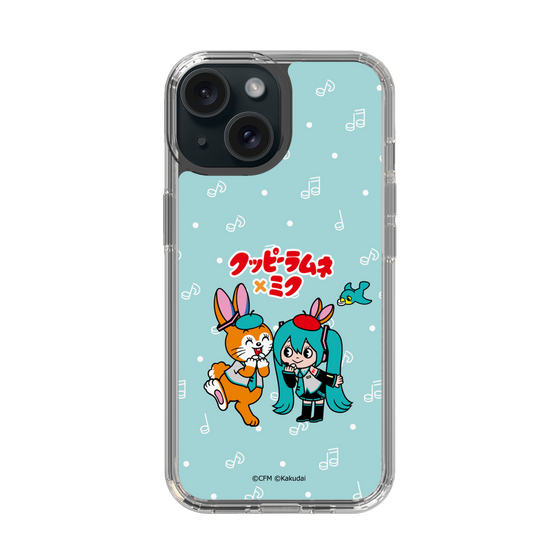 スリムプロテクションケース［ 初音ミク×クッピーラムネ - 初音ミク×クッピー - デフォルメイラスト ］