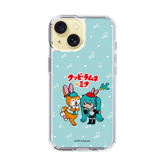 スリムプロテクションケース［ 初音ミク×クッピーラムネ - 初音ミク×クッピー - デフォルメイラスト ］
