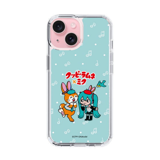 スリムプロテクションケース［ 初音ミク×クッピーラムネ - 初音ミク×クッピー - デフォルメイラスト ］